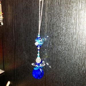 Guardian Angel Crystal Glass hanging suncatcher/ornament/decor